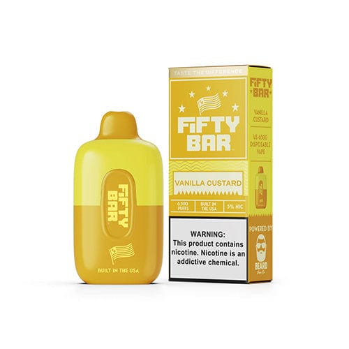 Fifty Bar Disposable Vape 6,500- %5 - 5ct | 1 Box