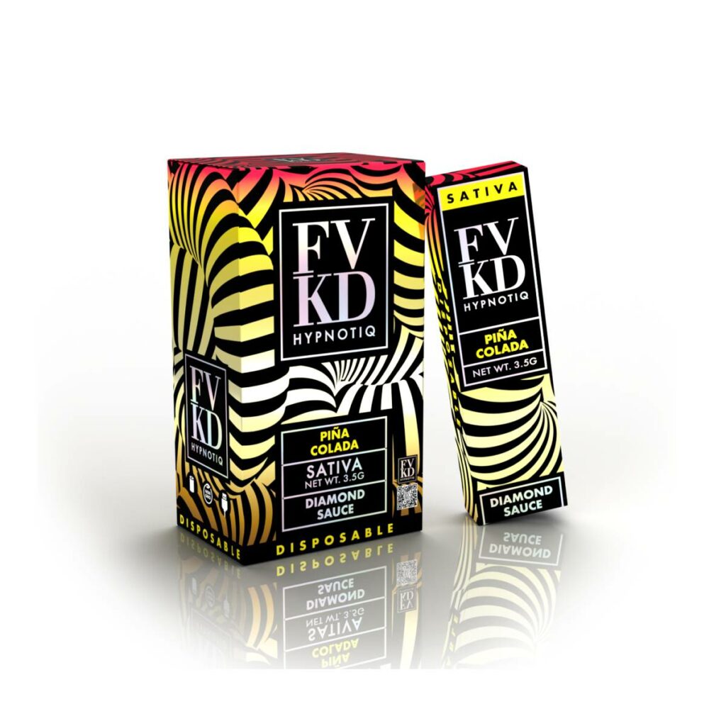 FVKD Hypnotiq Diamond Sauce Disposable 3.5g- 6ct | 1 Box