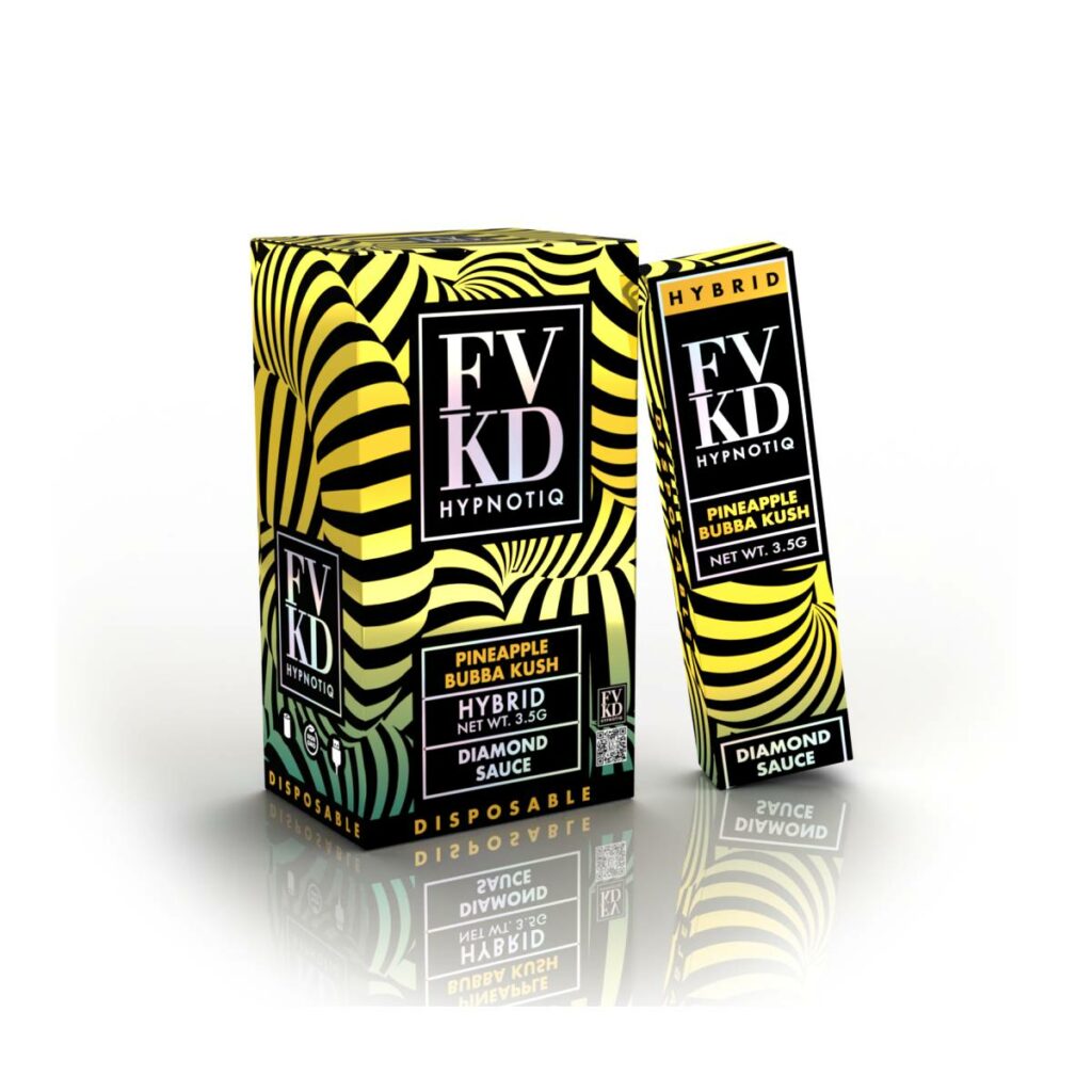 FVKD Hypnotiq Diamond Sauce Disposable 3.5g- 6ct | 1 Box