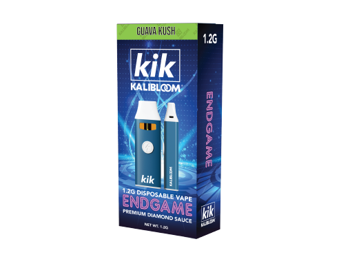 Kik Endgame 1.2G THC Disposable Vape by Kalibloom- 5ct | 1 Box