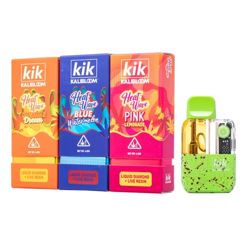 KiK-Kalibloom Heat Wave Disposable 4.2G - 5ct | 1 Box