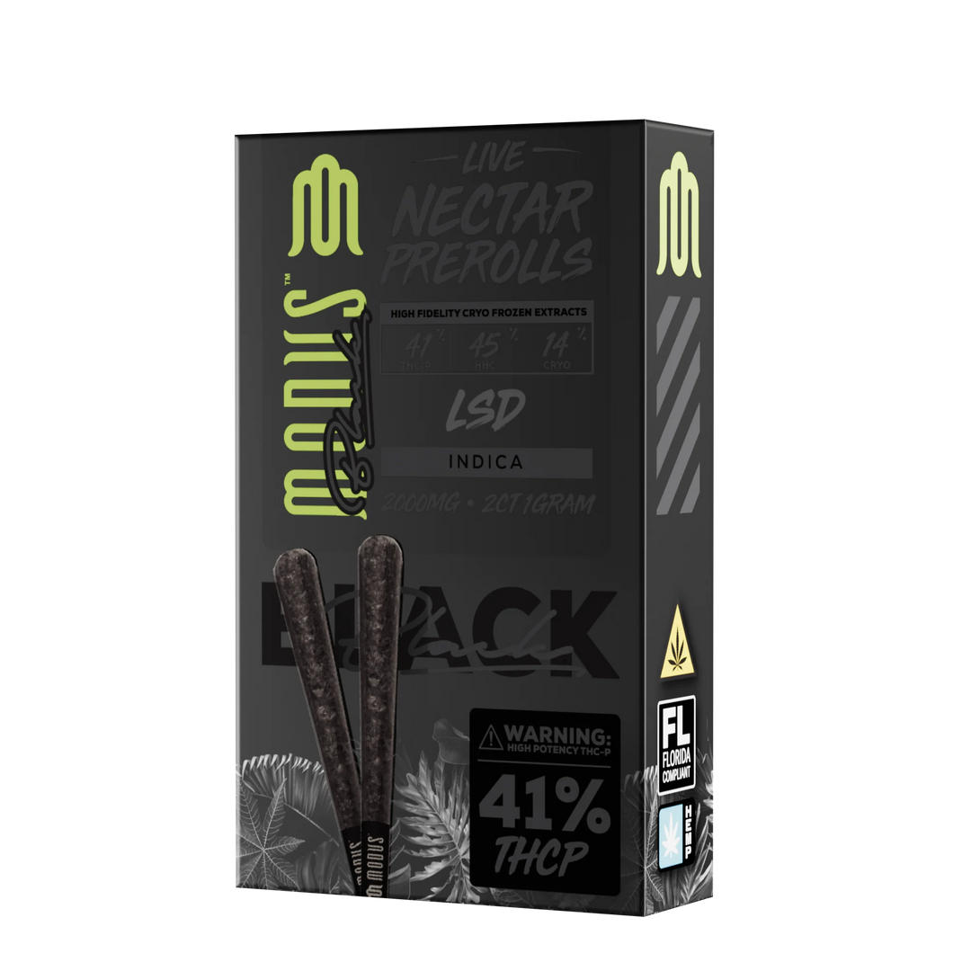 MODUS 1G BLACK PREROLL 5CT/2PK