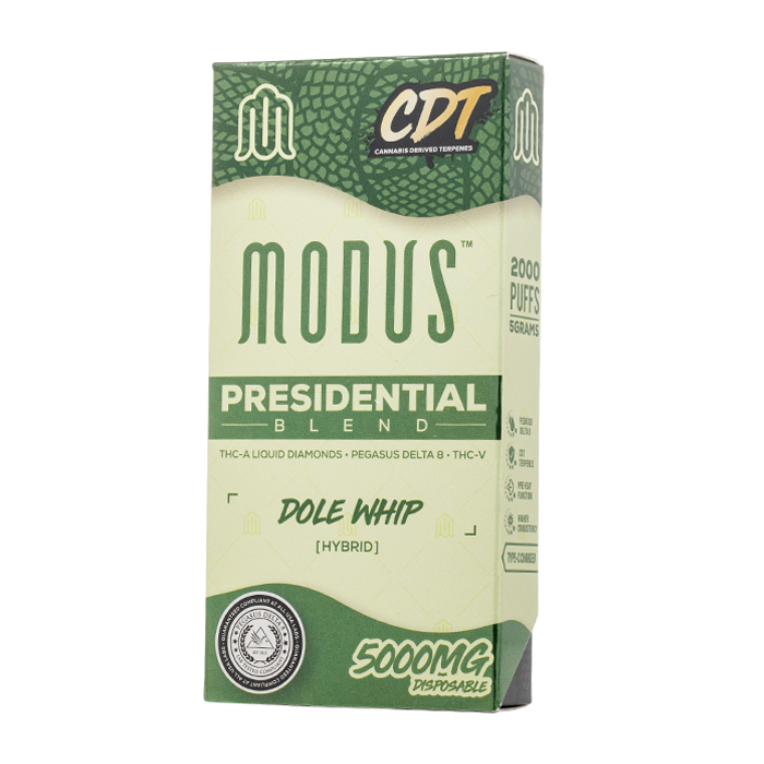 Modus Presidential Blend Disposable 5G- 5ct |  1 Box