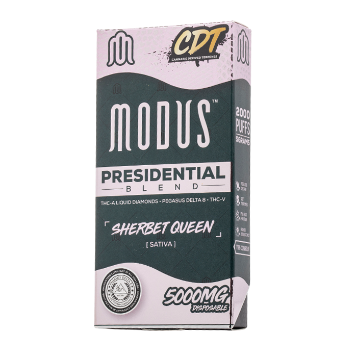 Modus Presidential Blend Disposable 5G- 5ct |  1 Box