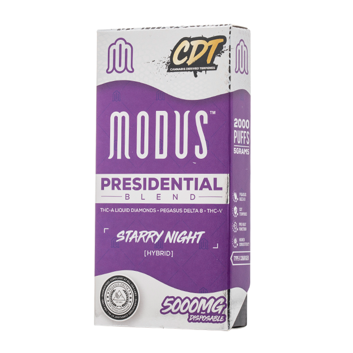 Modus Presidential Blend Disposable 5G- 5ct |  1 Box