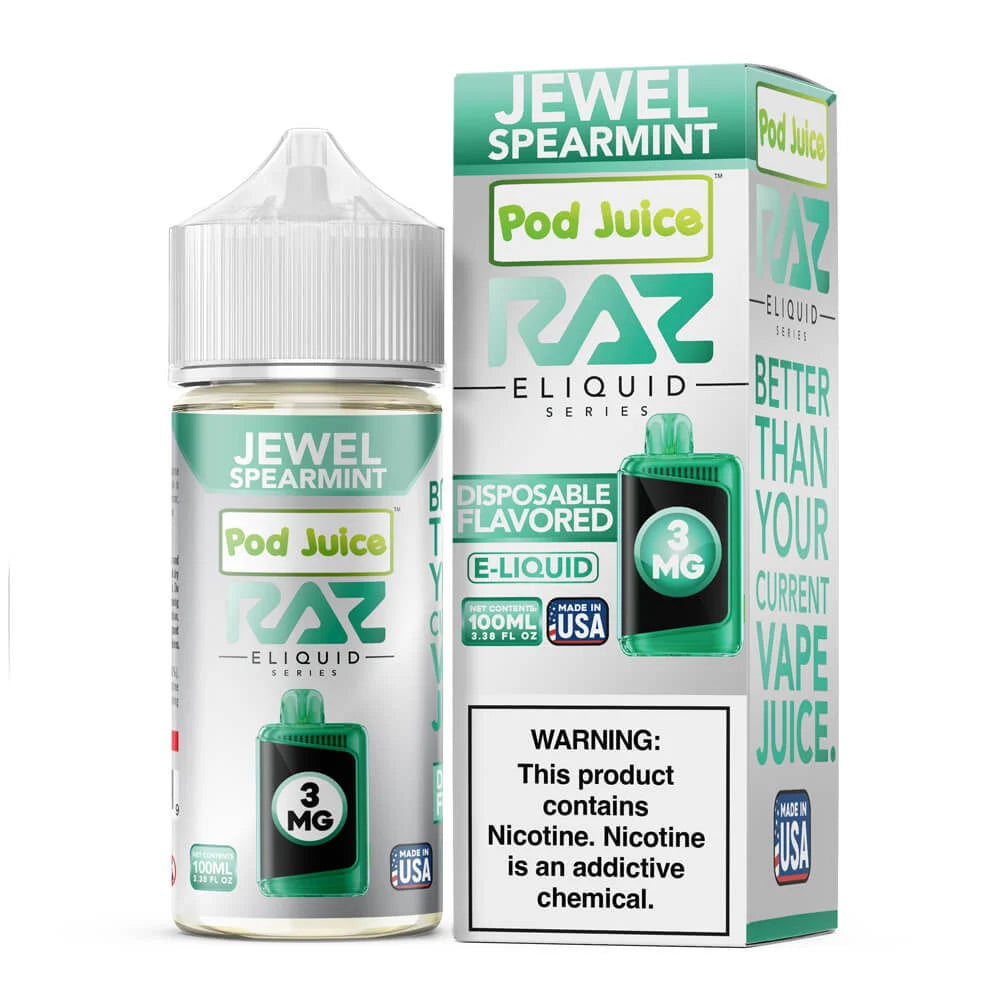 POD Juice x *RAZ Series*- 3mg(Nicotine) E-Liquid | 100ML | 1ct