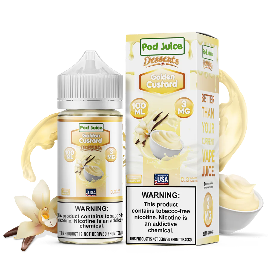 POD Juice- E-Lquid- 0mg(Strength) E-Liquid | 100ML | 1ct