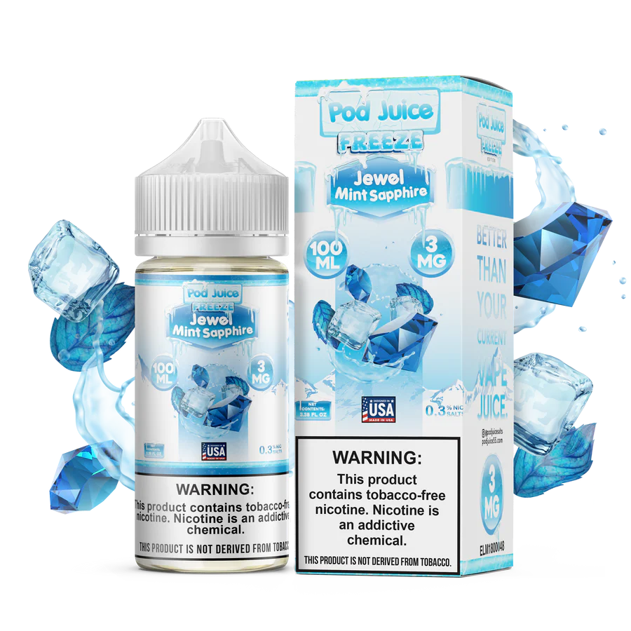 POD Juice- E-Lquid- 3mg(Strength) E-Liquid | 100ML | 1ct