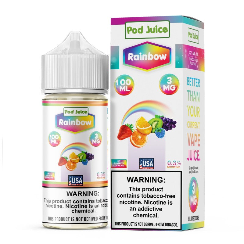 POD Juice- E-Lquid- 0mg(Strength) E-Liquid | 100ML | 1ct