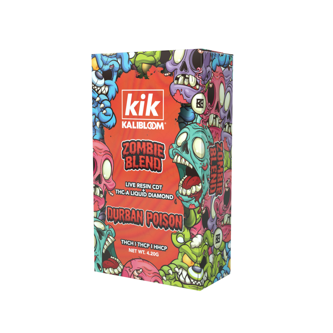 Kik Zombie Blend 4.2G THC Disposable by Kalibloom - 5ct | 1 Box