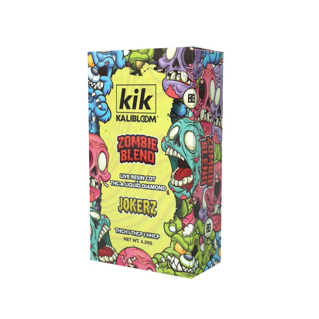 Kik Zombie Blend 4.2G THC Disposable by Kalibloom - 5ct | 1 Box