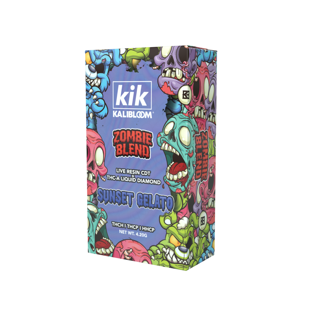 Kik Zombie Blend 4.2G THC Disposable by Kalibloom - 5ct | 1 Box