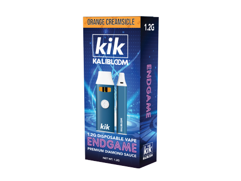 Kik Endgame 1.2G THC Disposable Vape by Kalibloom- 5ct | 1 Box