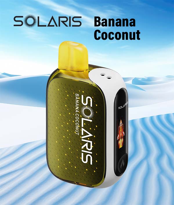 Solaris 25000 Puff 1st Solar Charging Disposible | 5ct | 1 Box