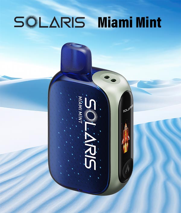 Solaris 25000 Puff 1st Solar Charging Disposible | 5ct | 1 Box