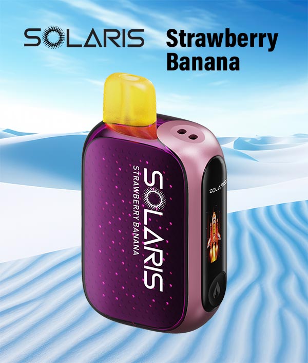 Solaris 25000 Puff 1st Solar Charging Disposible | 5ct | 1 Box