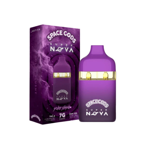 Space Gods Super Nova THCA Disposable - 7G- 5ct | 1 Box