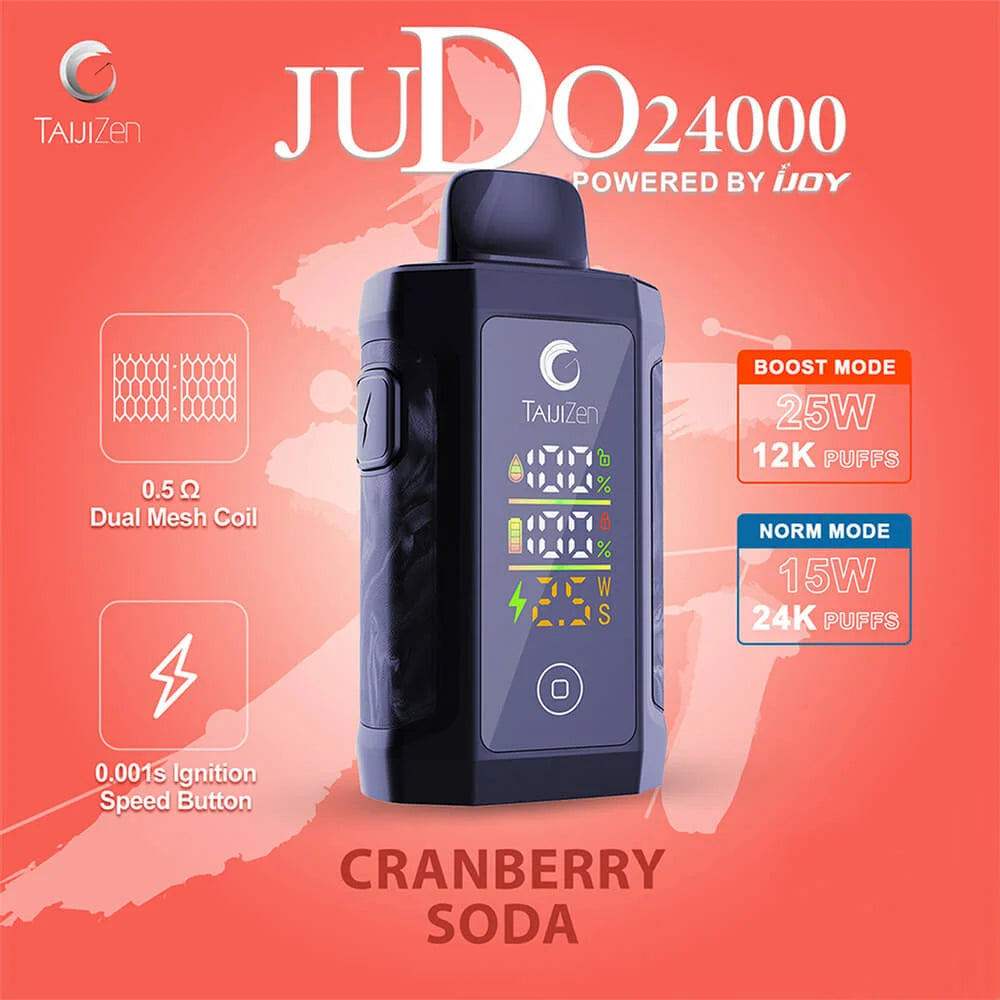 TAIJIZEN JUDO 24000 Disposable Vape | 5ct | 1 Box