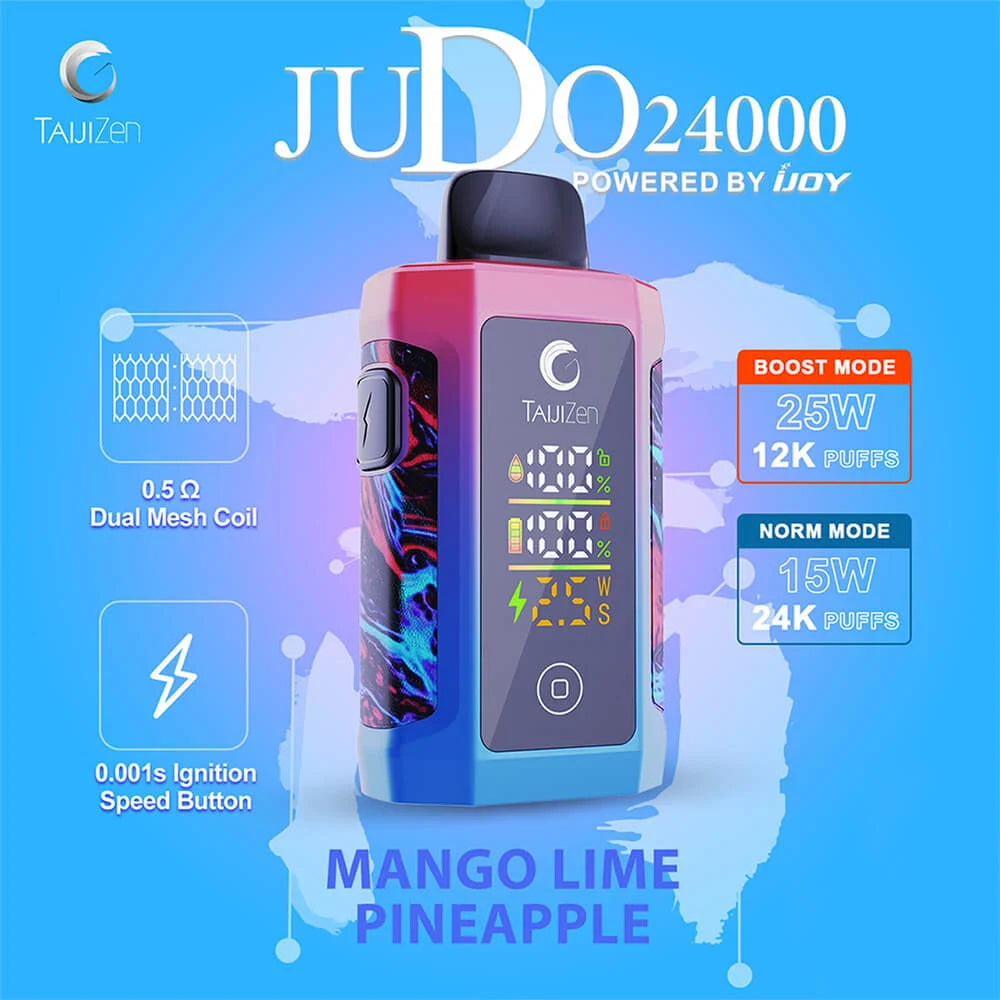 TAIJIZEN JUDO 24000 Disposable Vape | 5ct | 1 Box