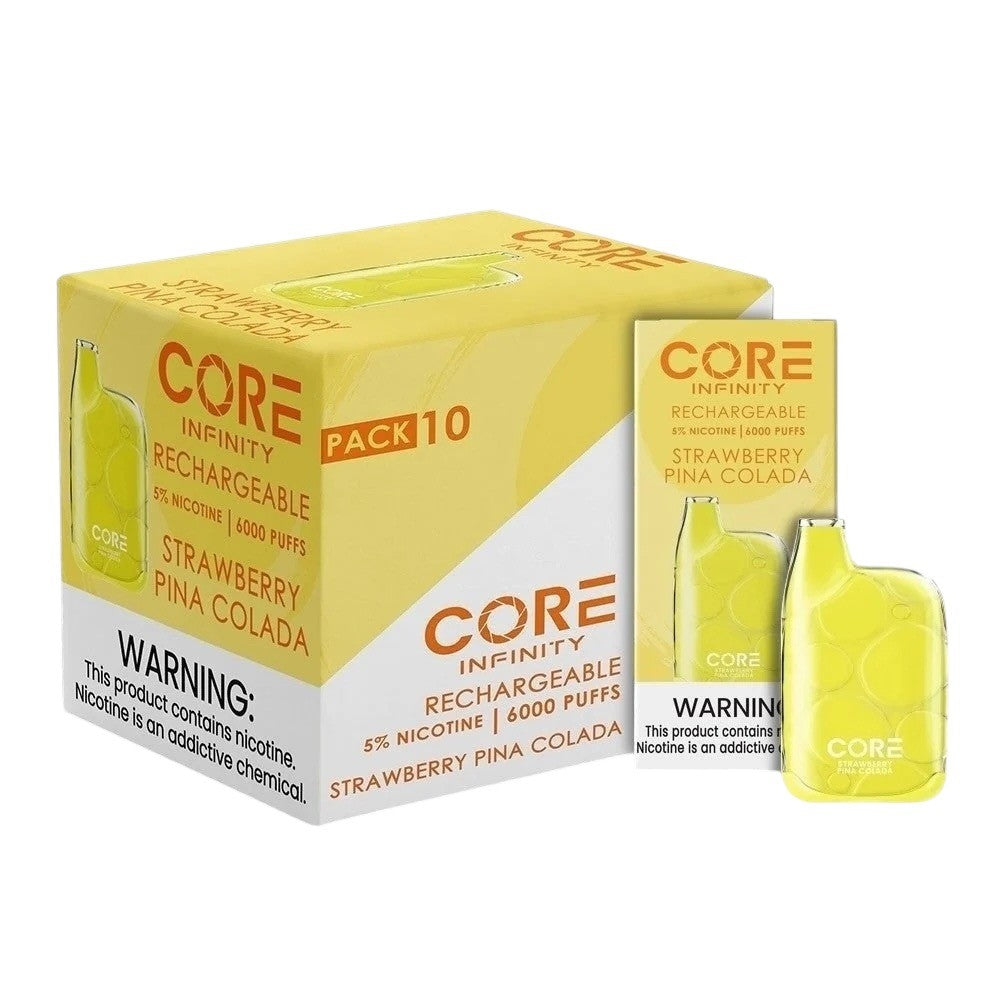 Core Infinity | 6000 Puff | 5% -10ct | 1 Box