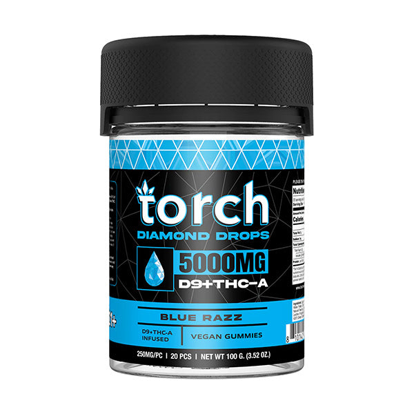 Torch Diamond Drops Vegan Gummies | 20pcs | 5000MG| 1ct